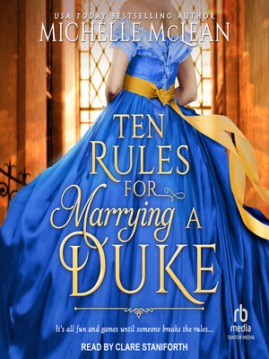 cover image of 10 Rules for Marrying a Duke